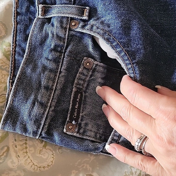 CALVIN KLEIN STRAIGHT LEG JEANS - Picture 4 of 10